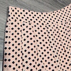 EUC Talbots Pleated Salmon Midi Skirt